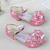 cheap Accessories-Frozen Fairytale Princess Elsa Shoes Girls&#039; Movie Cosplay Sequins Halloween Silver Golden Rosy Pink Shoes Halloween Carnival Masquerade Polyester Plastics World Book Day Costumes