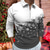 voordelige heren kerstpolo-Voor heren POLO Shirt Golfshirt Grafische prints Sneeuwvlok  Strijkijzer Geel Wijn blauw Stoffig blauw Groen 3D-afdrukken Kerstmis Straat Lange mouw Vetoketju Afdrukken Kleding Modieus Ontwerper