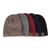 cheap Men-Men&#039;s Hat Beanie / Slouchy Beanie Hat Winter Hats Cap Knit Cuffed Outdoor clothing Casual Daily Knitted Fleece Plain Warm Black