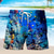 abordables Trajes de baño y shorts playa-Hombre Pantalones de Natación Boxers de Natación Pantalones de Surf Correa Cintura elástica Impresión 3D Graphic Animal Oceano Transpirable Suave Corto Casual Diario Festivos Boho Ropa de calle Azul