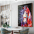 cheap Animal Paintings-Handmade Oil Painting Canvas Wall Art Decoration Modern Cute Animal Coloured Horse for Home Decor Rolled Frameless Unstretched Painting