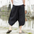 abordables Retro-Hombre Pantalones Pololos Holgado Pantalones cortos de playa Pantalones Capri Cintura elástica Perneras anchas Estampado Comodidad Transpirable Casual Diario Playa Mezcla Lino Algodón Moda Ropa de