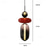 abordables Diseño cluster-Lámpara colgante led de vidrio, luz de isla moderna, luz de noche, 16 cm, diseño único, estilo nórdico, 220-240 v, 110-120 v