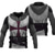 abordables Sweats à capuche pour hommes-Homme Graphic Chevaliers templiers Sweat à capuche Sweats à Capuche Sweat-shirt Sweat à capuche manche longue Sweat à capuche Capuche Design 3D effet Travail du quotidien Fin de semaine Blanc + gris