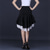 cheap Latin Dancewear-Latin Dance Skirts Fringed Tassel Ruching Pure Color Women&#039;s Performance Training High Polyester
