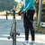 baratos Calças, Calções e Collants de Ciclismo-21Grams Homens Calças Elásticas para Ciclismo Moto Calças Ciclismo de Montanha Ciclismo de Estrada Esportes Retalhos Tapete 3D Ciclismo Respirável Secagem Rápida Verde Branco Elastano Roupa Roupa de
