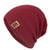 cheap Men-Men&#039;s Hat Beanie / Slouchy Beanie Hat Winter Hats Cap Knit Cuffed Outdoor clothing Casual Daily Knitted Fleece Plain Warm Black