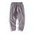 cheap Classic-Men&#039;s Joggers Linen Pants Trousers Summer Pants Pocket Drawstring Elastic Waist Plain Comfort Breathable Full Length Casual Daily Holiday Linen / Cotton Blend Fashion Classic Black White