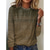 cheap Art&amp;Design tee-Women&#039;s T Shirt Graphic Basic Long Sleeve Round Neck Regular Tops Daily Weekend Print Red Blue Green Khaki Gray Fall &amp; Winter