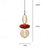 abordables Diseño cluster-Lámpara colgante led de vidrio, luz de isla moderna, luz de noche, 16 cm, diseño único, estilo nórdico, 220-240 v, 110-120 v