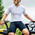 cheap Men&#039;s Jerseys-Men&#039;s Cycling Jersey Short Sleeve Bike Jersey Top with 3 Rear Pockets Mountain Bike MTB Road Bike Cycling Breathable Quick Dry Moisture Wicking Reflective Strips Forest Green White Burgundy Polyester
