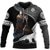 abordables Sweats à capuche pour hommes-Homme Graphic Chevaliers templiers Sweat à capuche Sweats à Capuche Sweat-shirt Sweat à capuche manche longue Sweat à capuche Capuche Design 3D effet Travail du quotidien Fin de semaine Blanc + gris