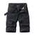 economico Classico-Per uomo Pantaloncini modello cargo Pantaloncini Maglia da escursione 6 Tasche Liscio Comfort Traspirante Lunghezza del ginocchio Informale Giornaliero Abbigliamento di strada 100% cotone Sportivo Di