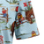 olcso Vintage ing-Kentucky Derby Férfi Tehenészfiú Ing Hawaii ing Aloha ing Rövid ujjú Ing Térfogatcsökkenés Szüret Tropikus Divat Utca Hétköznapi Hawaii Medence S M L