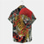 billiga Skjortor med tryck för män-Herr Skjorta Hawaii skjorta Djur Tiger Grafiska tryck Nedvikt Rubinrött Utomhus Gata Kort ärm Button-Down Mönster Kläder Tropisk Mode Hawaiisk Designer