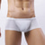 baratos Moda Íntima Exótica para Homem-Homens Roupa Íntima Cueca Boxer 1 PC Roupa de baixo Sensual Cor imaculada Elastano Cintura Baixa Sexy Comfort Preto Branco Roxo S M L