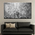 cheap Floral/Botanical Paintings-Oil Painting Hand Painted Horizontal Abstract Landscape Modern Rolled Canvas (No Frame)