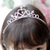 billiga Accessoarer-Snödrottning Frostig Sagolikt Prinsessa Elsa Krona Kristall diadem Cosplay for Flickor Barn Karnival Maskerad