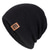 cheap Men-Men&#039;s Hat Beanie / Slouchy Beanie Hat Winter Hats Cap Knit Cuffed Outdoor clothing Casual Daily Knitted Fleece Plain Warm Black