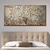 cheap Floral/Botanical Paintings-Oil Painting Hand Painted Horizontal Abstract Landscape Modern Rolled Canvas (No Frame)