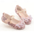 preiswerte Accessoires-Frozen Märchenprinzessin Elsa Mary Jane Schuhe Mädchen Film Cosplay Pailletten Halloween silber rosa blau Schuhe Halloween Karneval Maskerade Polyester Kunststoff Kostüme