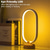 billige nattbordslampe-led trebordlampe usb-grensesnitt soverom nattbordslampe dimbar led-belysning kreativ hjemmedekorasjon og unik flyttegave
