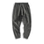 cheap Classic-Men&#039;s Joggers Linen Pants Trousers Summer Pants Pocket Drawstring Elastic Waist Plain Comfort Breathable Full Length Casual Daily Holiday Linen / Cotton Blend Fashion Classic Black White