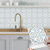 cheap Tile stickers-Vintage Self-Adhesive Tile Sticker Square Peel and Stick Non-Slip Waterproof Removable PVC Bathroom Kitchen Home Decor Floor Wall Stair Tile Sticker