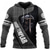 abordables Sweats à capuche pour hommes-Homme Graphic Chevaliers templiers Sweat à capuche Sweats à Capuche Sweat-shirt Sweat à capuche manche longue Sweat à capuche Capuche Design 3D effet Travail du quotidien Fin de semaine Blanc + gris