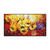 cheap Floral/Botanical Paintings-Handmade Oil Painting Canvas Wall Art Decoration Abstract Flowers Sunflower for Home Decor Rolled Frameless Unstretched Painting