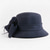 billiga Festhattar-hattar fiber bowler / cloche hatt tea party hästkapplöpning elegant med fjäder huvudbonader huvudbonader/ speciellt tillfälle