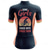 abordables Maillots pour femmes-Femmes Maillot de cyclisme Graphique Drôle Manche Courte Cyclisme Maillot Top avec 3 poches arrière VTT Vélo tout terrain Cyclisme sur route Séchage Rapide Bandes réfléchissantes Poche Arrière