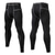 cheap Running Shorts-Men's Compression Pants Running Base Layer Compression Pants Athletic Athleisure Spandex Breathable Sweat wicking Power Flex Fitness Gym Workout Running Sportswear Activewear Solid Colored Black Dark