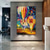 ieftine Picturi cu Peisaje-pictura în ulei pictată manual, pictură în ulei, perete modern, abstract, pictură cu balon cu aer cald, pictură pe pânză, artă, decor pânză rulată, fără cadru neîntins