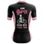 abordables Maillots pour femmes-Femmes Maillot de cyclisme Graphique Drôle Manche Courte Cyclisme Maillot Top avec 3 poches arrière VTT Vélo tout terrain Cyclisme sur route Séchage Rapide Bandes réfléchissantes Poche Arrière