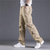 cheap Cargo Pants-Men's Cargo Pants Cargo Trousers Trousers Tactical Pants Baggy Straight Leg 8 Pocket Camouflage Comfort Wearable Casual Daily Streetwear Stylish Classic Style Grass Green Khaki