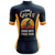 abordables Maillots pour femmes-Femmes Maillot de cyclisme Graphique Drôle Manche Courte Cyclisme Maillot Top avec 3 poches arrière VTT Vélo tout terrain Cyclisme sur route Séchage Rapide Bandes réfléchissantes Poche Arrière
