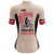 abordables Maillots pour femmes-Femmes Maillot de cyclisme Graphique Drôle Manche Courte Cyclisme Maillot Top avec 3 poches arrière VTT Vélo tout terrain Cyclisme sur route Séchage Rapide Bandes réfléchissantes Poche Arrière