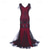 ieftine îmbrăcăminte-Urlați 20 de ani Anii 1920 Rochie de Cocktail Rochie Flapper Rochii Ținute Gatsby Mărime Plus Size Invitat la nuntă Franjuri Ciucure Pentru femei Carnaval Mascaradă Evenimente / Petrecere Bal