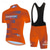 cheap Men&#039;s Clothing Sets-Men&#039;s Short Sleeve Cycling Jersey with Bib Shorts Blue Bike 3D Pad Breathable Quick Dry Sports Graphic Clothing Apparel