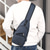 billige Herrevesker-crossbody sling bag for menn med usb-ladeport - ideell for reiser, fotturer og daglige pendler