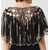 cheap Shawls &amp; Wraps-1920s Shawl Wraps Sequin Beaded Evening Cape Bridal Shawl Bolero Flapper Cover Up The Great Gatsby Retro Vintage Roaring 20s