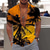 billige Hawaiiskjorter-Herre Skjorte Hawaii skjorte Kokos palme Aloha Aftæpning Sort / Hvid Gul Lyserød Rød Orange Trykt mønster udendørs Gade Kortærmet Knap ned Trykt mønster Tøj Mode Designer Afslappet Åndbart