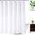 economico Tende doccia-Fodera per tenda da doccia bianca tessuto pesato repellente all&#039;acqua 180cm*180cm (70&quot;*70&quot;) per bagno hotel spa inodore lavabile