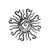 cheap Metal Wall Decor-1pc Wacky Sun Metal Wall Art Outdoor Decor 11 Inch Rust Proof Wall Sculpture Ideal For Garden, Home, Farmhouse, Patio And Bedroom