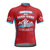 voordelige Heren shirts-Voor heren Wielrenshirt Korte mouw Fietsen Shirt Kleding Bovenlichaam met 3 achterzakken Bergracen Wegwielrennen Ademend Sneldrogend Vochtregelerend Reflecterende strips Roze Rood Marine Blauw