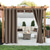 cheap Waterproof Curtains-Waterproof Outdoor Curtain Privacy, Sliding Patio Curtain Farmhouse Drapes, Pergola Curtains Grommet For Gazebo, Balcony, Porch, Party, Hotel, 1 Panel