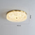 cheap Ring &amp; Round Design-LED Ceilling Light Dimmable 35cm Circle Design Copper Ceiling Lights for Living Room 110-240V