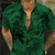 billige Skjorter med tryk til mænd-Herre Skjorte Hawaii skjorte Sommer skjorte Grafisk Blomstret Hawaiiansk Aloha Design Aftæpning Sort / Hvid Navyblå Brun Grøn Regnbue Trykt mønster udendørs Gade Kortærmet 3D Knap ned Tøj Mode