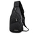 billige Herrevesker-crossbody sling bag for menn med usb-ladeport - ideell for reiser, fotturer og daglige pendler
